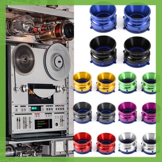 อะแดปเตอร์ถ้วยอลูมิเนียม 2 ชิ้น พร้อมฐาน ABS 10 นิ้ว สําหรับ Studer ReVox