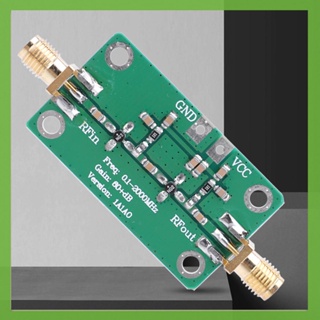 Lna 0.1-2000 MHz RF โมดูลขยายเสียง DC 6-12V บรอดแบนด์ RF เครื่องขยายสัญญาณ 70mA