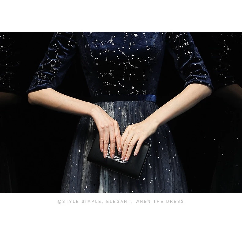 ชุดเดรสยาวเข้ารูปแต่งไล่โทนสี สำหรับผู้หญิง thumbnail 10