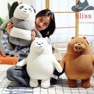 Bliss We Bare Bears ตุ๊กตาหมีสามตัว 25/30 ซม. สําหรับตกแต่งบ้าน