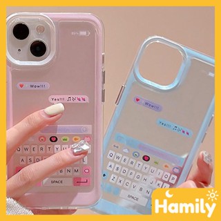 For iPhone 14 Pro Max iPhone Case Soft TPU Big Hole Case Personality Powder Blue Pink Keyboard Compatible with iPhone 13 Pro max 12 Pro Max 11 xr xs max 7Plus 8Plus