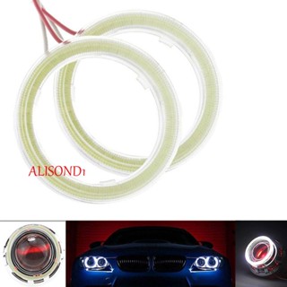 Alisond1 หลอดไฟหน้ารถยนต์ DRL LED สีเขียว สีแดง 1 ชิ้น