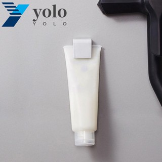 Yolo คลิปแขวนยาสีฟัน อเนกประสงค์ แบบติดผนัง มีกาวในตัว 5 ชิ้น