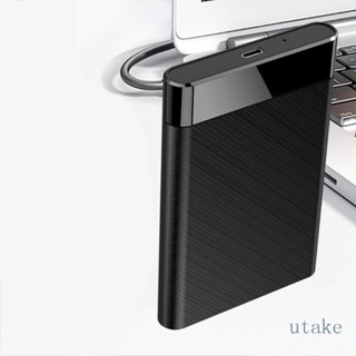 Utakee กล่องฮาร์ดดิสก์ภายนอก HDD 2 5 นิ้ว เป็น USB3 1 TypeC 2 5