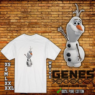 อ่อนนุ่ม 6 Frozen Olaf Elsa Let it go Disneys film Cartoon Animation Movie Character Unisex shirt (an260)_01