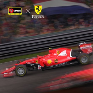 โมเดลรถยนต์ Ferrari F1 โลหะผสม ของเล่นสําหรับเด็กผู้ชาย