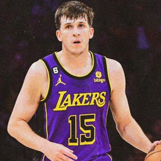 เลขที่ เสื้อกีฬาบาสเก็ตบอล 15 Austin Reaves 22-23 Season Los Angeles Lakers สําหรับผู้ชาย