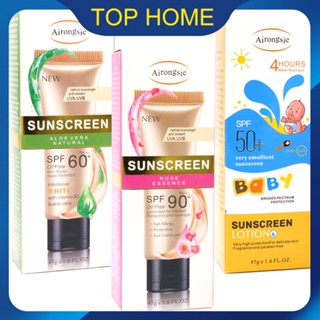 AIRONGSIE Baby Baby Sunscreen 50 Times The Sun Protection Index ครีมกันแดดให้ความชุ่มชื้นแก่ผิวกาย Suntan Sunscreen Top1Store