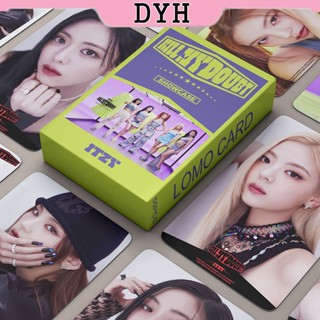 ITZY การ์ด โปสการ์ด KILL MY DOUBT KPOP LOMO Card 55 ชิ้น/กล่อง