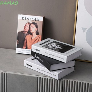 Damao โมเดลหนังสือจําลอง แฟชั่นทันสมัย สําหรับตกแต่งห้อง โรงแรม