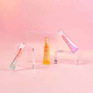 Cathy Doll CC Lip Serum Color Corrector 10g เคที่ ดอลล์ ลิปซีซีแก้ปากคล้ำ เซรั่มบำรุงเข้มข้น (Yuzu/Green Apple/Grape)