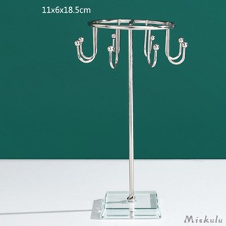 [Miskulu] ชั้นวางเครื่องประดับ แบบตั้งโต๊ะ สําหรับแขวนจี้ นาฬิกา