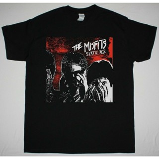 เสื้อยืด พิมพ์ลาย Misfits Static Age Horror Punk Danzig The Misfits สไตล์พังก์ 924834