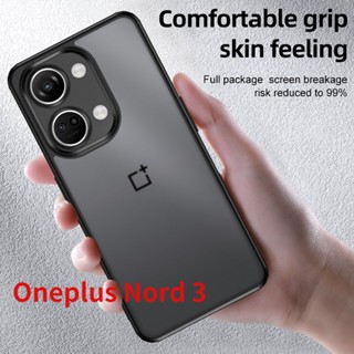 เคสโทรศัพท์มือถือ PC แข็ง แบบใส เนื้อแมตต์ หรูหรา สําหรับ Oneplus Nord 3 Ace 2V Ace2V Nord3 1+Nord 5G 2023