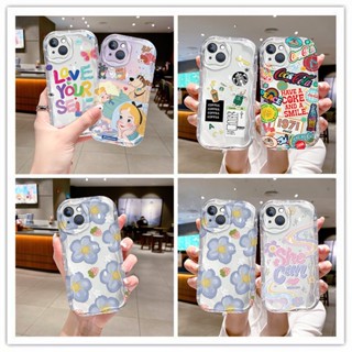 เคส  iPhone 14 เคสโทรศัพท์มือถือ ลายครีม กันกระแทก สําหรับ iPhone 14