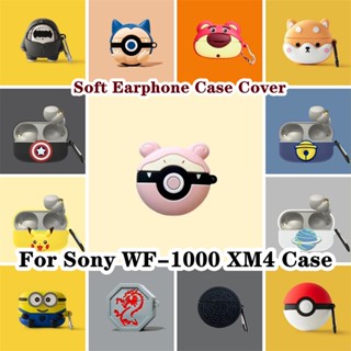 【Yoshida】เคสหูฟัง แบบนิ่ม ลายการ์ตูนอนิเมะ สําหรับ Sony WF-1000 XM4 WF-1000 XM4