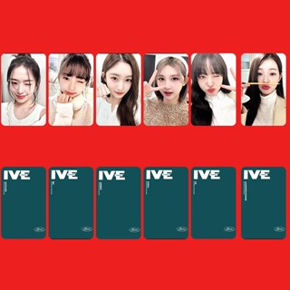 การ์ดโลโม่โฟโต้การ์ด IVE DIVE Phase II IVE RANDOMCARD GAEUL YUJIN REI WONYOUNG LIZ LEESEO