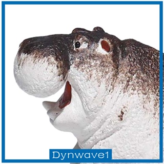 [Dynwave1] ฟิกเกอร์รูปปั้นสัตว์จิ๋ว สําหรับตกแต่งบ้าน ตู้หนังสือ