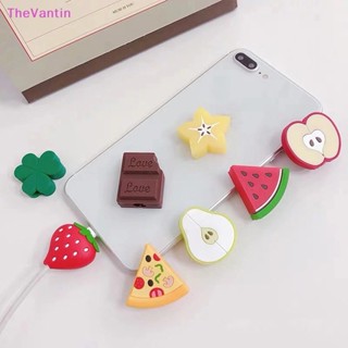 Thevantin ปลอกหุ้มสายชาร์จ USB ลายผลไม้น่ารัก สําหรับ iPhone