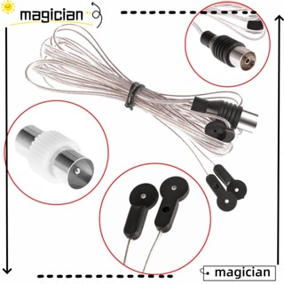 Mag เสาอากาศ FM ใหม่ 75 โอห์ม Dipole เครื่องขยายเสียง