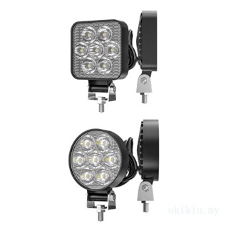 Uki 21W ไฟ LED ไฟทํางาน ไฟสปอตไลท์ ไฟขับรถ โคมไฟออฟโร้ด รถบรรทุก SUV