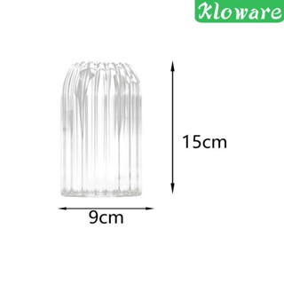 [Kloware] แจกันแก้ว แจกันดอกไม้ สําหรับตกแต่งบ้าน ชั้นวางหนังสือ