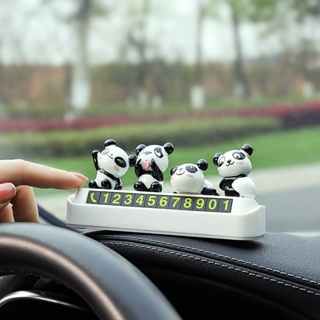 Car Temporary Parking Phone Card Temporary Parking Card Cute Internet Celebrity Parking Card Decoration Supplies Car Number Digital Ornaments KyuW