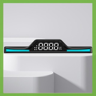นาฬิกาปลุกดิจิทัล HUD GPS Speedo อิเล็กทรอนิกส์ มีไฟ RGB เพื่อความปลอดภัย