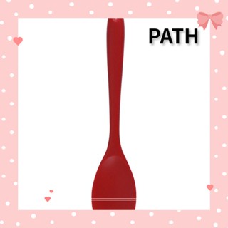 PATH ไม้พายซิลิโคน ทนความร้อน สีดํา สีแดง สําหรับห้องครัว จํานวน 4 ชิ้น