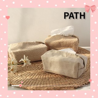 PATH กล่องกระดาษทิชชู่ สําหรับรถยนต์ ห้องนั่งเล่น