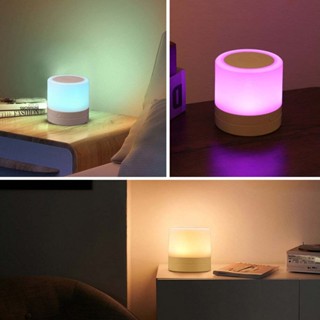 Touch Night Light USB Rechargeable LED Bedside Table Lighting Lamp Dimmable Gift