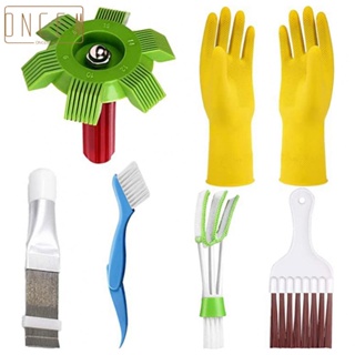 【ONCEMOREAGAIN】Cleaning Brush Air Conditioner Cleaning Tool Kit Cooling Improve Air Quality