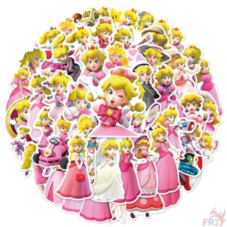 50 ชิ้น / ชุด ❉ สติกเกอร์ Super Princess Peach Series 01 สําหรับติดตกแต่ง ❉ สติกเกอร์แฟชั่น กันน้ํา ลาย Doodle DIY