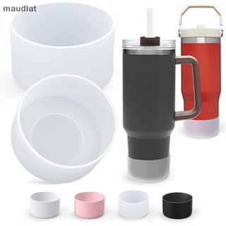 Maud ปลอกซิลิโคน ป้องกันรอย พร้อมที่จับ สําหรับ Stanley Quencher Adventure 40oz Tumbler &amp; Stanley IceFlow 20oz 30oz EN