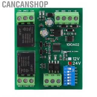 Cancanshop Relay Module  Relays Board DC 24V Easy Setting Reset Function for Working