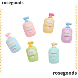 Rosegoods1 ขวดแชมพูจําลอง ขนาดมินิ สเกล 1/12 อุปกรณ์เสริม สําหรับบ้านตุ๊กตา