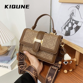 KIQUNE   กระเป๋าสะพาย ข้าง กระเป๋าผู้หญิงสะพายข้าง 2023 new  รุ่นใหม่ Trendy ทันสมัย ทันสมัย L91TFOV 37Z230910