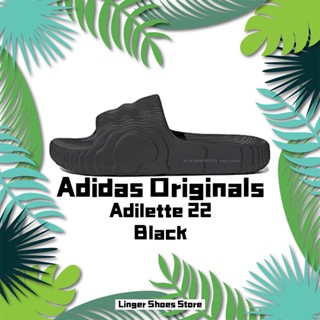 Adidas Originals Adilette 22 "Black" Slippers รองเท้าแตะ GX6949