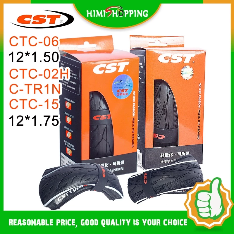 ชุดยางใน และยางนอก 12x1.5 12x1.75 C-TR1N CTC-06 CTC-02H CTC-15 12 นิ้ว สําหรับรถเข็นเด็ก 1 ชิ้น