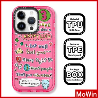 Mowin - เข้ากันได้สำหรับ เคสไอโฟน เคสไอโฟน11 เคส iphone 11 เคสนิ่มเคสหนากันกระแทกกรอบป้องกันกล้อง Advanced Creative Rose Pink อังกฤษเข้ากันได้กับ iPhone 13 Pro Max 12 Pro Max 11 XR XS