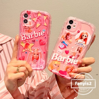 เคสโทรศัพท์มือถือแบบนิ่ม ใส ลายบาร์บี้น่ารัก สําหรับ Samsung A14 A04E A34 A04 A13 A54 A04s A24 A23 A03 A52 A52s A03s A02s A12 A22 A51 A32 A50 A30s A50s