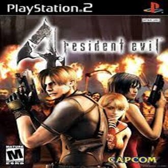 Ps2 เกมส์ Resident Evil 4 (มีสูตร) แผ่นเกมส์ ps2