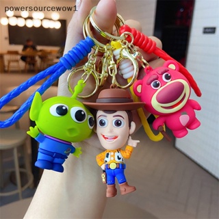 Wow พวงกุญแจรถยนต์ จี้ Toy Story สามตา สตรอเบอร์รี่ หมี ของขวัญ สําหรับเด็กผู้ชาย 1 ชิ้น