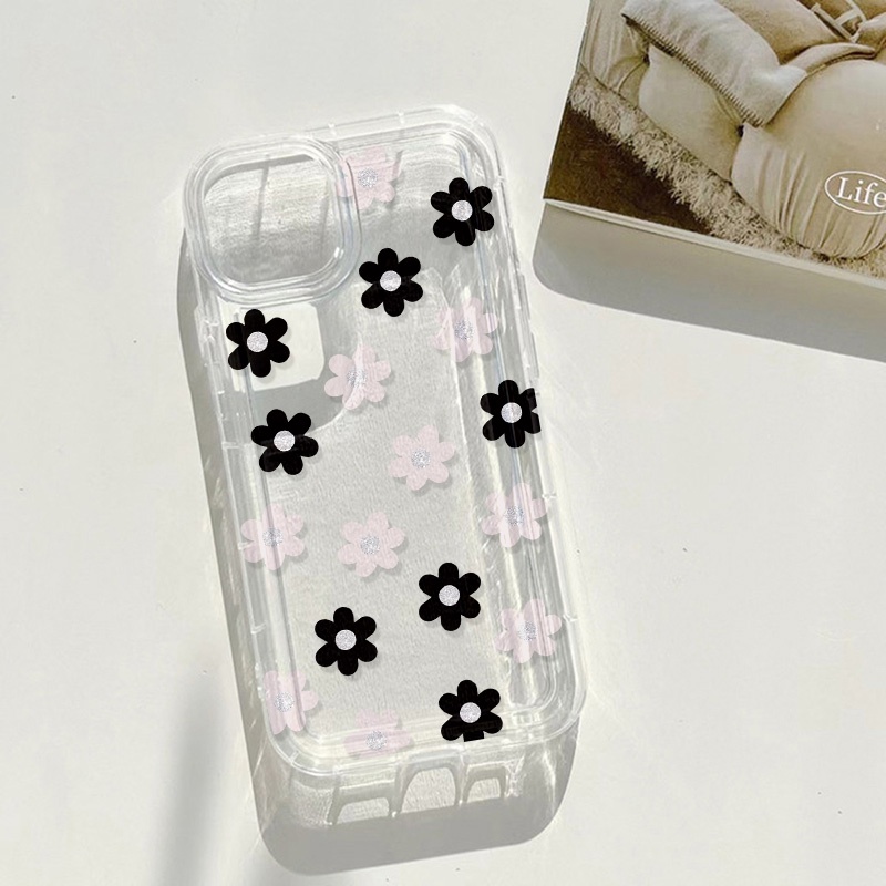 สำหรับ for iPhone 16 11 13 14 15 12 Pro Max 6S 7 8 Plus X XR XS MAX SE เคสนิ่มใสถุงลมนิรภัยกันกระแทกการ์ตูนน่ารัก - รูปที่ 4