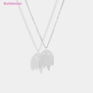 Buildvictor สร้อยคอโซ่ โลหะผสม จี้ผีเศร้า ฮาโลวีน ของขวัญที่ดีที่สุด สําหรับผู้หญิง ผู้ชาย เพื่อน TH