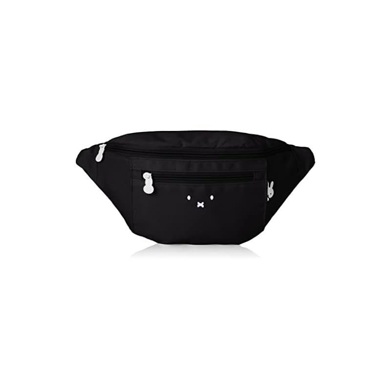 [HAPITAS] Waist Bag Waist Pouch Miffy 6049 Women's B98 Face Black