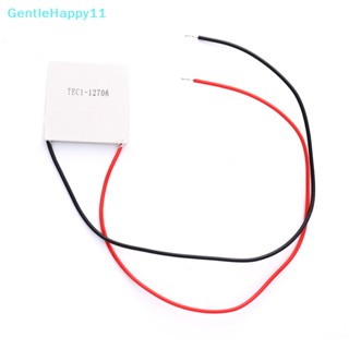 Gentlehappy TEC1-12706 โมดูลแผ่นเพลเทียร์ระบายความร้อน เทอร์โมอิเล็กทริก 12V 60W