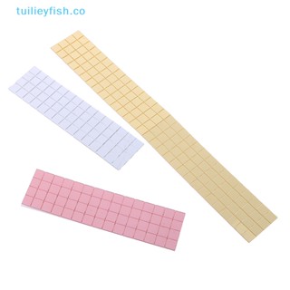 Tuilieyfish สติกเกอร์กระจกโมเสค ทรงสี่เหลี่ยม ขนาดเล็ก มีกาวในตัว แฮนด์เมด DIY สําหรับติดตกแต่งห้องน้ํา บ้าน 1 ม้วน