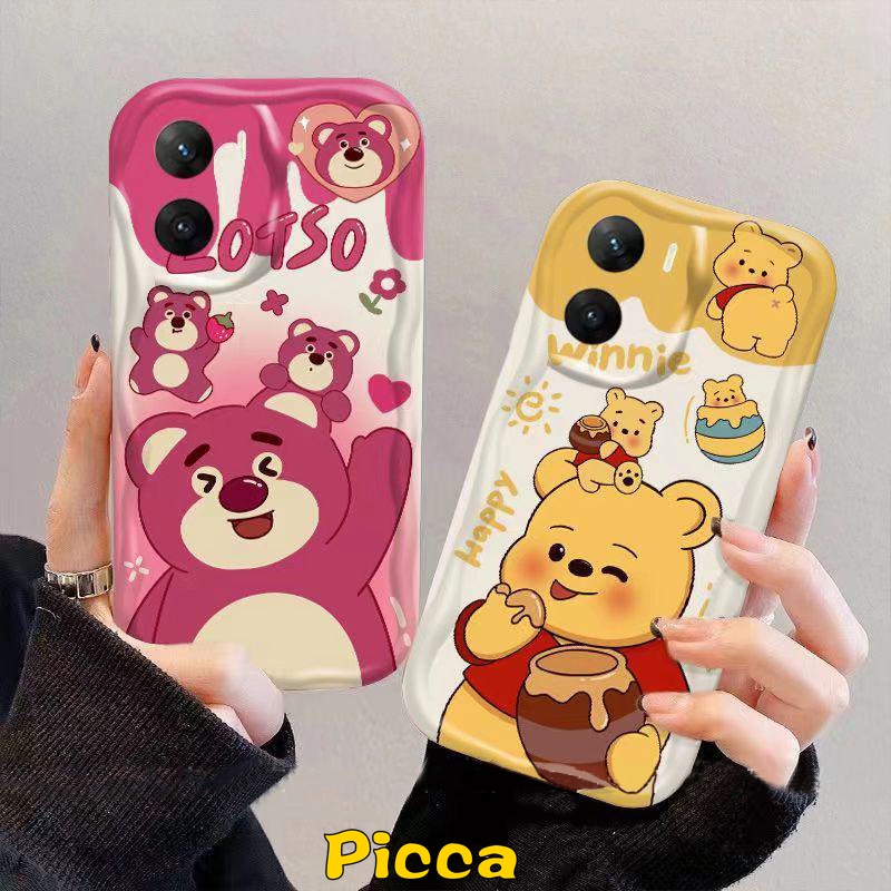เคสโทรศัพท์มือถือ ลายการ์ตูนหมีพูห์น่ารัก สําหรับ Vivo Y36 Y11 Y15s Y33s Y02 Y91 Y15 Y35 Y12i Y91C Y02T Y12s Y15A Y21A Y22s Y21 Y51 Y16 Y50 Y17 Y20 Y95 Y12 Y30 Y20s Y21s