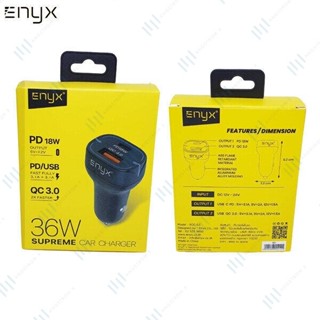 ที่ชาร์จในรถ 36W ENYX SUPREME CAR CHARGER USB-C PD 18W + USB QC 3.0 สต็อกไทยส่งด่วนใน48ชม ของแท้รับ